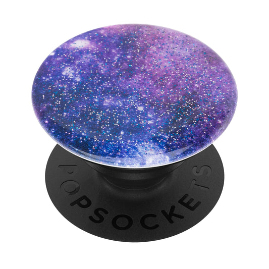PopSockets: PopGrip with Swappable Top for Phones & Tablets - Glitter Nebula