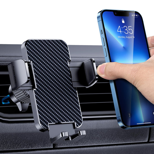 BIPOPIBO Phone Mount for Car Holders Cell Phon Holder Hands Free Phone Stand for Car Vent Automobile Mount Fit iPhone Android Smartphoe Universal
