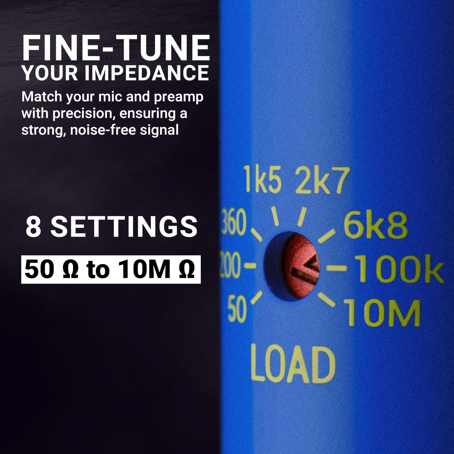 sE Electronics DM2 TNT Ultra-Slim Inline Microphone Preamp for Ribbon & Dynamic Microphones - Mic Preamp with 2 Gain Settings (+15dB or +30dB) & 8