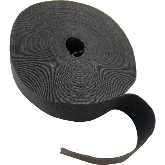 8001 Reusable Cable Tie Roll 82ft x 2 Inch Hook and Loop Tape for Wire Management Heavy Duty Straps Velcro for Cords Organization Adjustable Nylon