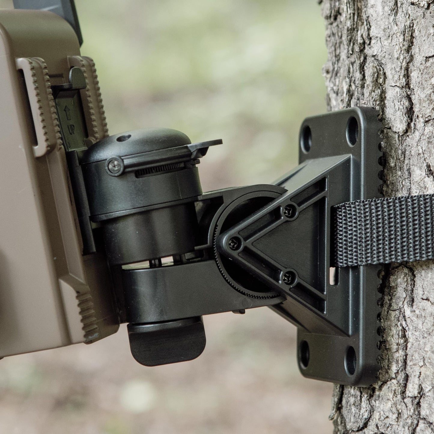 Moultrie Flex Mount 2 for Edge Series Trail Cameras - Adjustable 3-Degree Increments, Tree, T-Post or Surface Mount