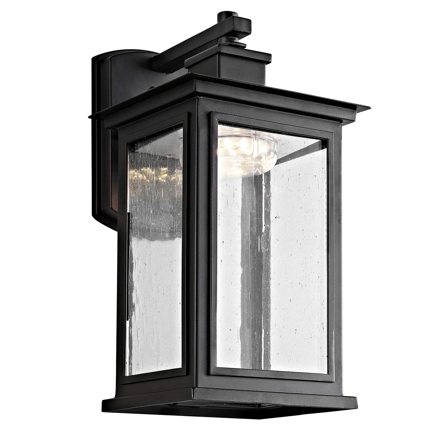 SAFAVIEH PLT4003A Lighting Taylen Rectangle Wall (LED Bulb Included) Outdoor Lantern, Orb