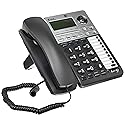 AT&T ML17939 2-Line Corded Speakerphone with Caller ID, Digital Answering System, Speakerphone, Black - Small Business Office Phone