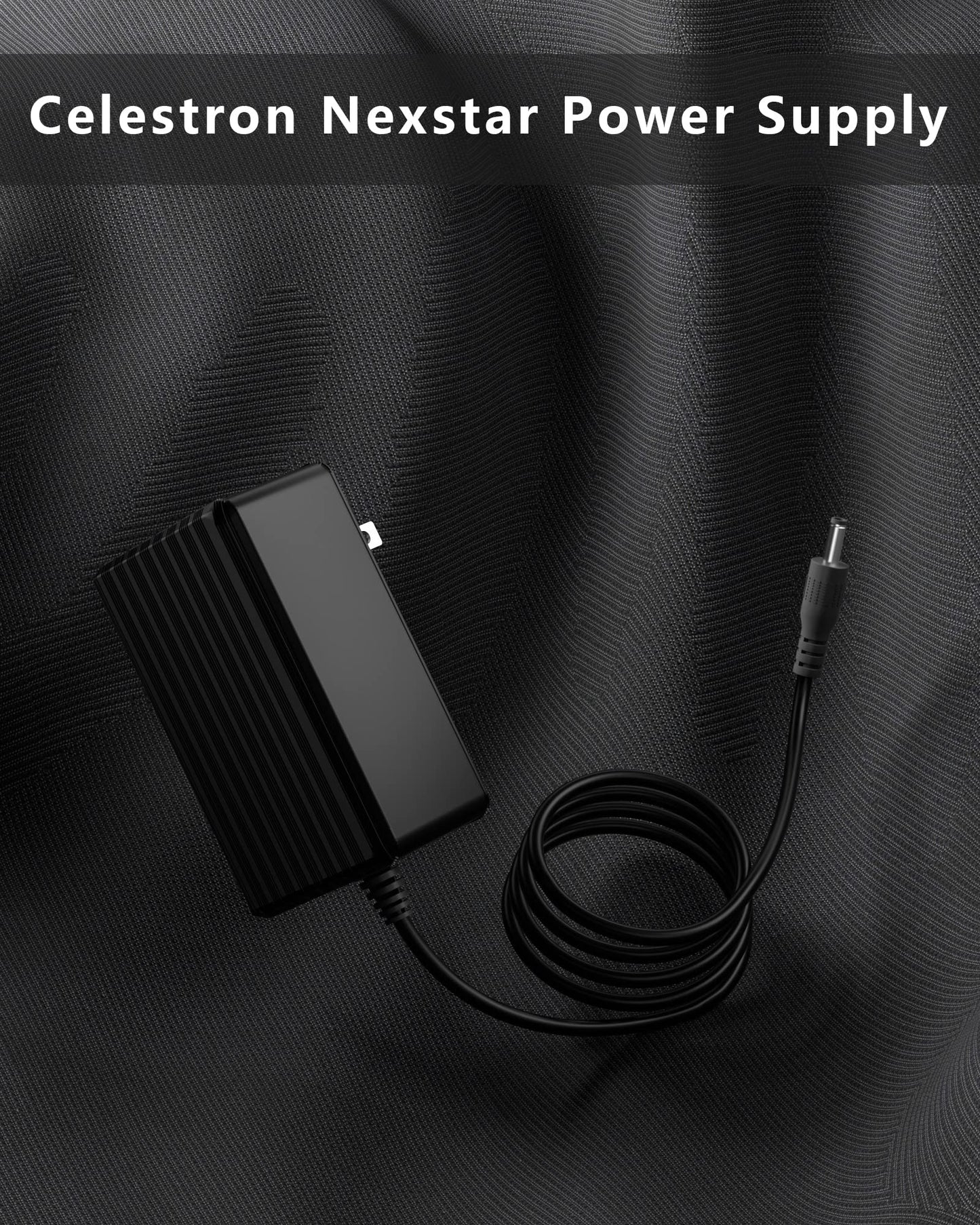 Adapter Replacement for Celestron 18778 AC Power Adapter Compatible with NexStar 4SE 5SE 6SE 8SE 130SLT 127SLT LCM 114LCM 90LCM Power Cord【10 Feet…