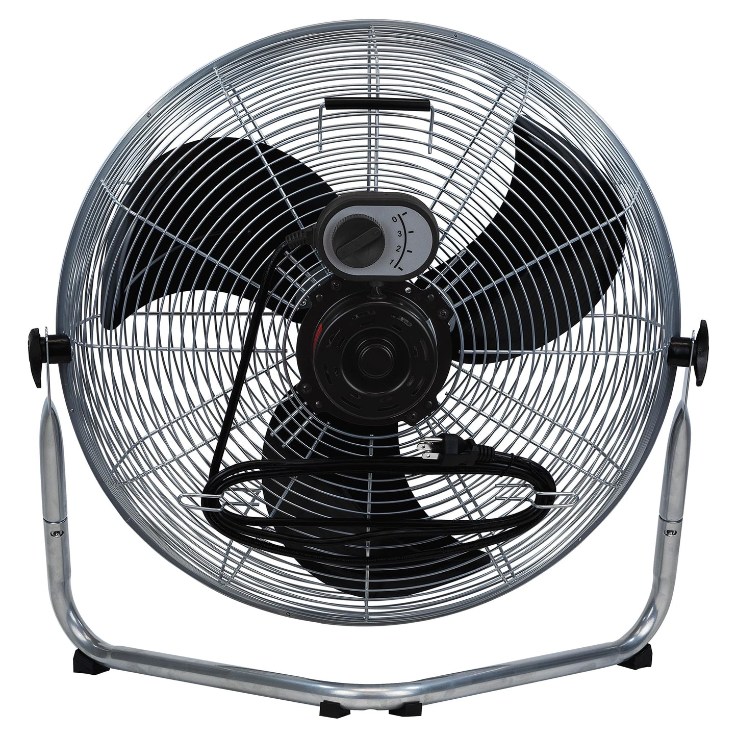 Blue Blower 20 Inch High Velocity 4600 CFM, 3 Speed, Adjustable Tilt, Industrial Floor Fan