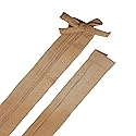 Aspen Creative 15014-11A, 4' Camel Faux Silk Fabric Cord & Chain Cover, Easy to Install for Lighting Fixture, Cable Management, Lamp Wire Cover