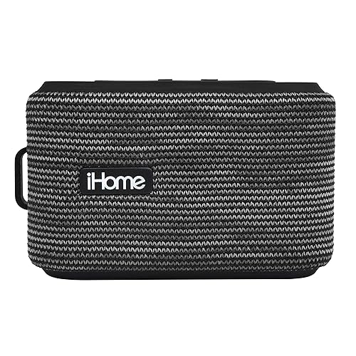 IHOME SPLASHPROOF Bluetooth Speaker ,Black
