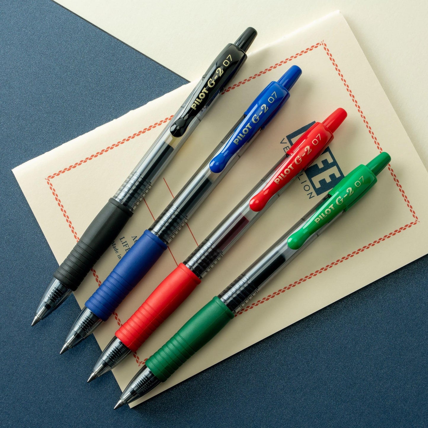 PILOT G2 Retractable Premium Gel Ink Roller Ball Pens, Fine Point, Assorted Colors, 8-Pack (31128)