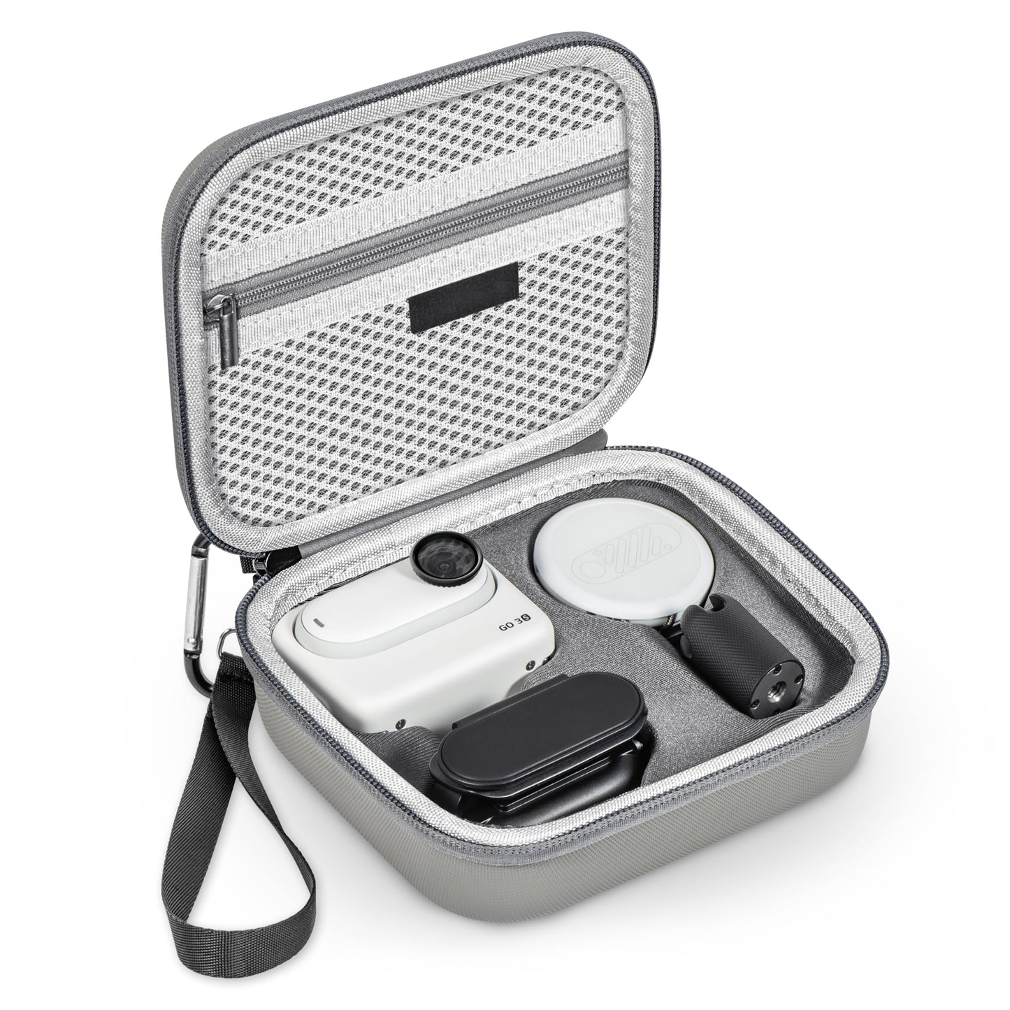 Tomat Carrying Case for Insta360 GO 3S Action, Storage Bag Mini Protective Case Compatible for Insta360 GO 3S/3 Action Camera Accessories