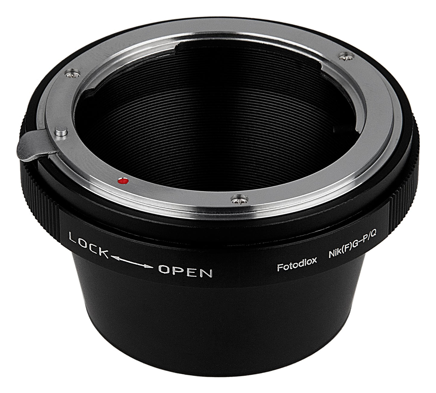 Fotodiox Lens Mount Adapter, Nikon G-Type, and DX-Type Lens to Pentax Q-Series Camera, fits Pentax Q Mirrorless Cameras