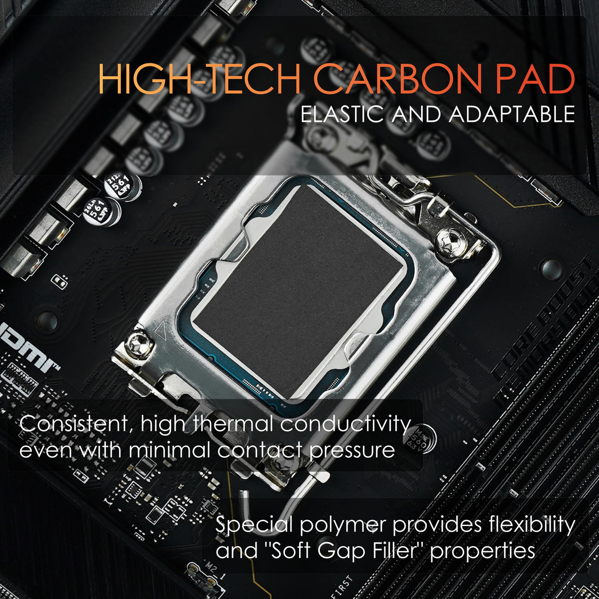 Thermal Grizzly Carbonaut (25x25x0,2mm) - for RTX 2080 Ti