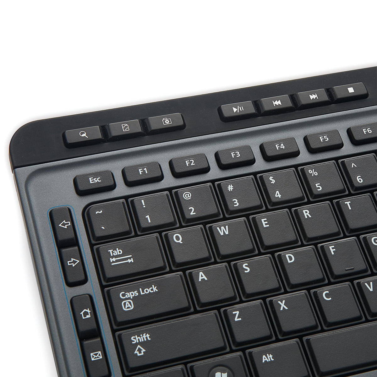 Verbatim 99788 Multimedia Wireless Mouse and Keyboard with 2.4GHz Nano Receiver, Black