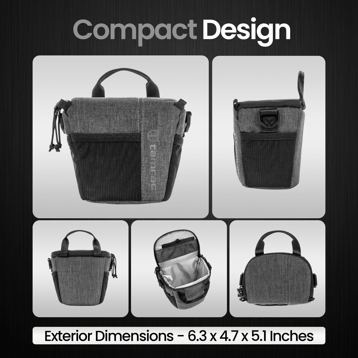 Tamrac Tradewind Zoom 1.4 Camera Bag for Photographers, Camera Case for Photography Accessories, Compact Camera Shoulder Bag for DSLR and Mirrorless