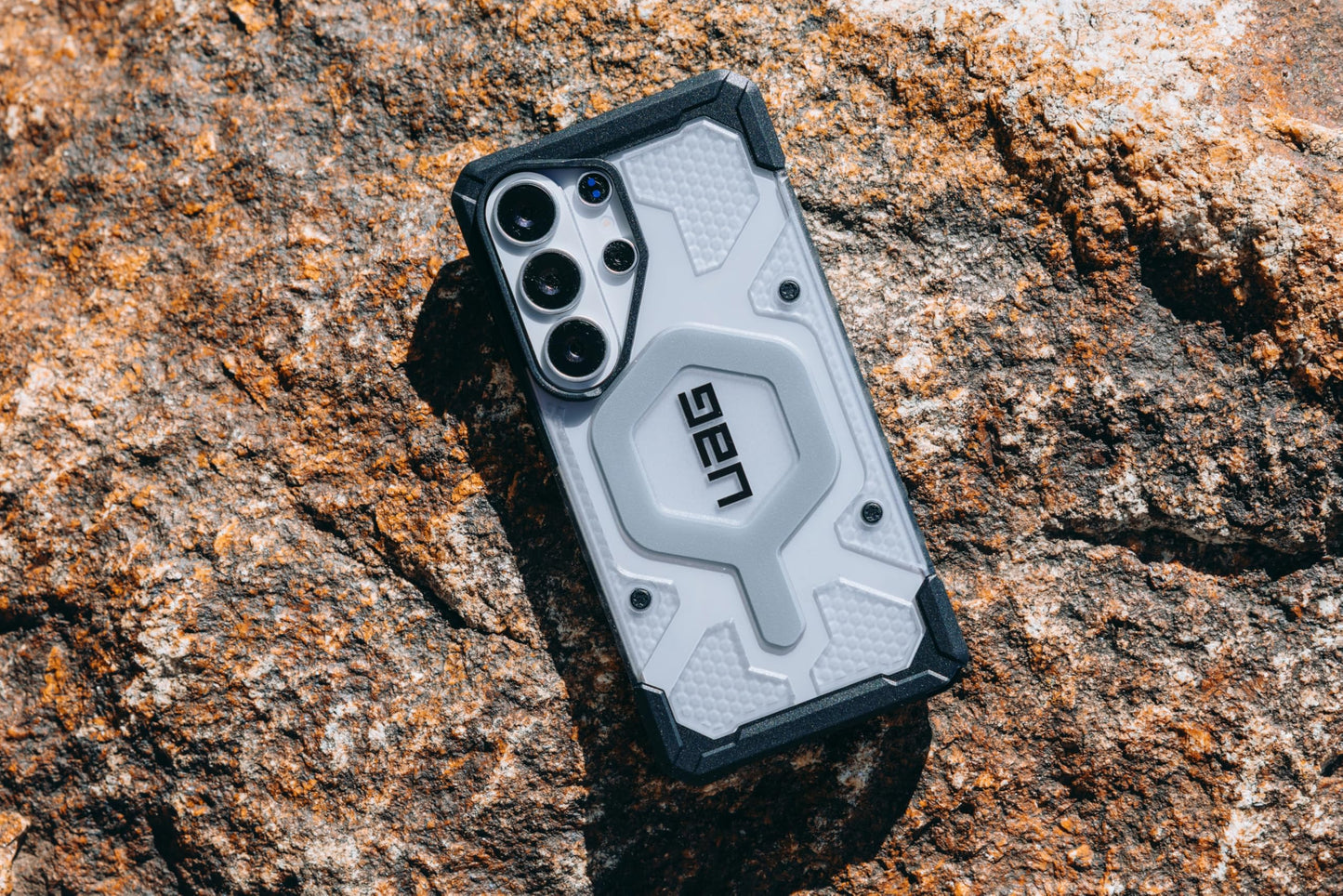 URBAN ARMOR GEAR UAG for Samsung Galaxy S26 Ultra Case 6.9" Pathfinder Clear - Magnetic Charging Compatible Transparent Rugged Military Drop Tested
