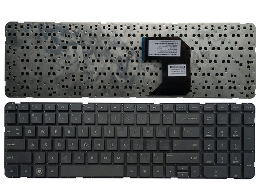 Laptop Replacement Keyboard Compatible for HP Pavilion G7-2000 G7-2100 g7-2200 g7-2300 674286-001 685126-001 US Layout No Frame Black