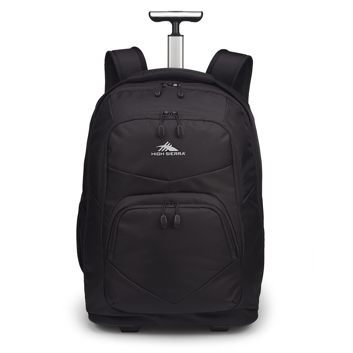 High Sierra Freewheel Pro Wheeled Backpack, Rolling Laptop Bag for Travel, Fits most 15” Laptops, 40L, Black