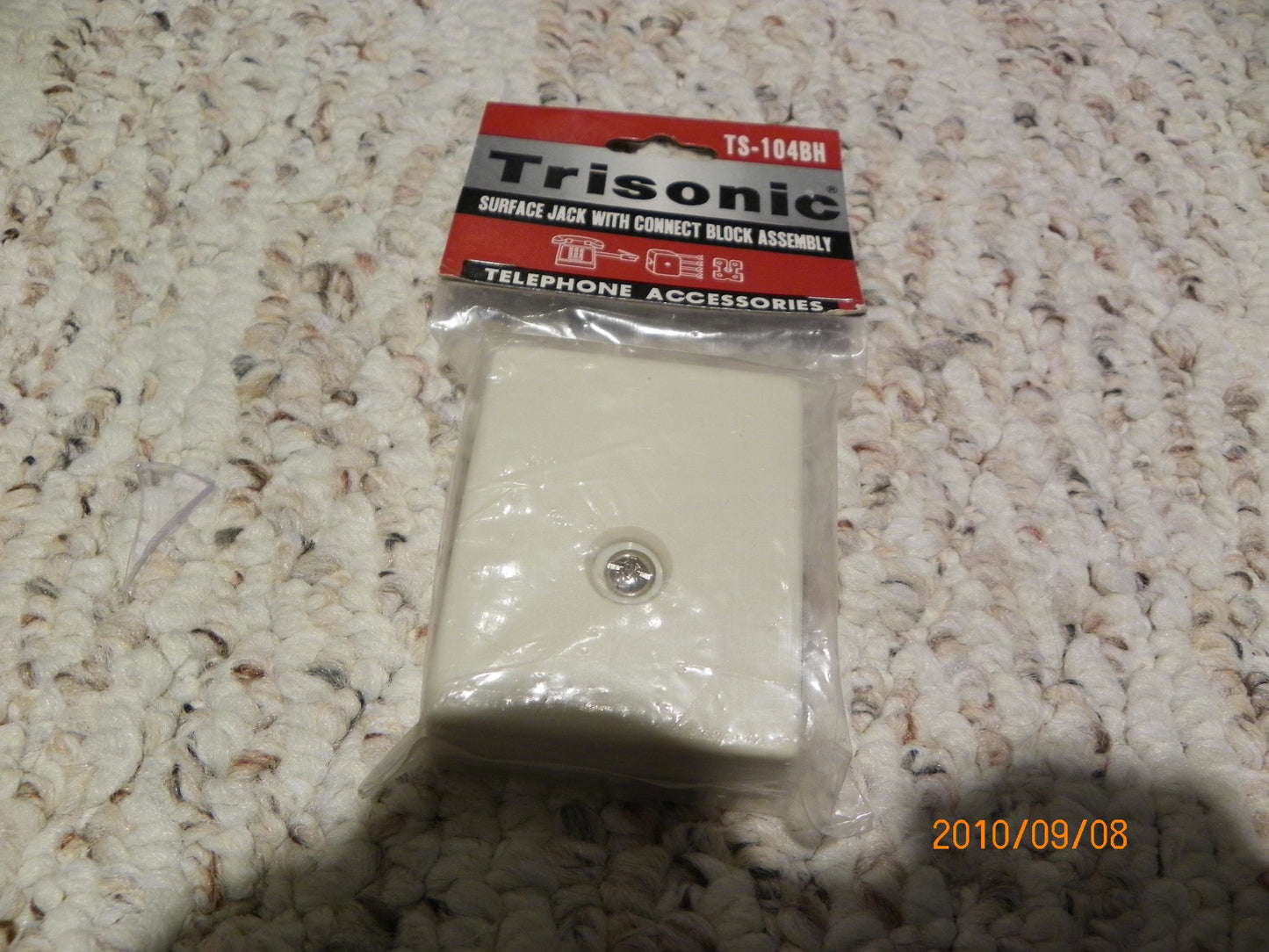 Trisonic Telephone Accessories Surface Jack Ts-104bh