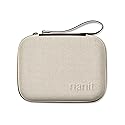 Nanit Travel Case - Protective Hard Shell Carrying Case for Nanit Pro Baby Monitor and Multi-Stand Travel Accessory, Two Tone Canvas