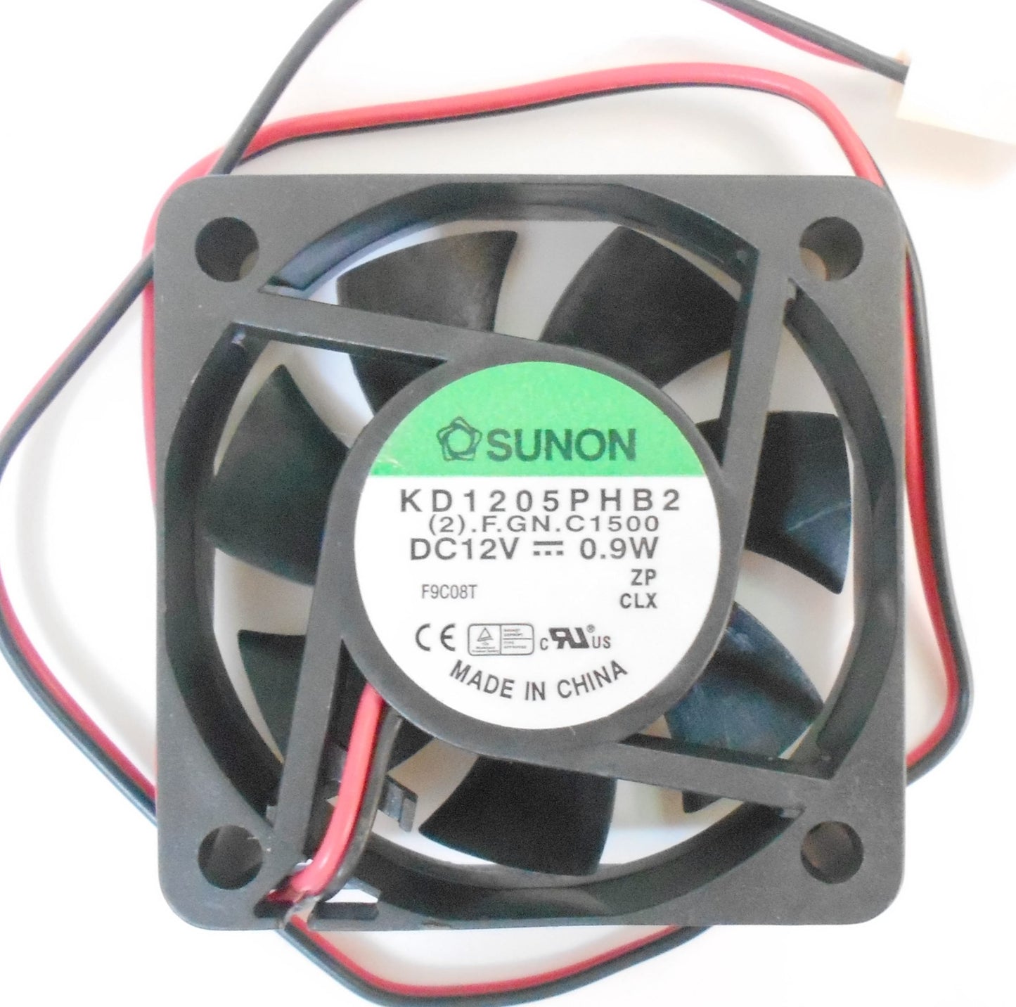 SUNON KD1205PHB2 12V 0.9W 2WIRE 50X50X15MM Cooling Fan