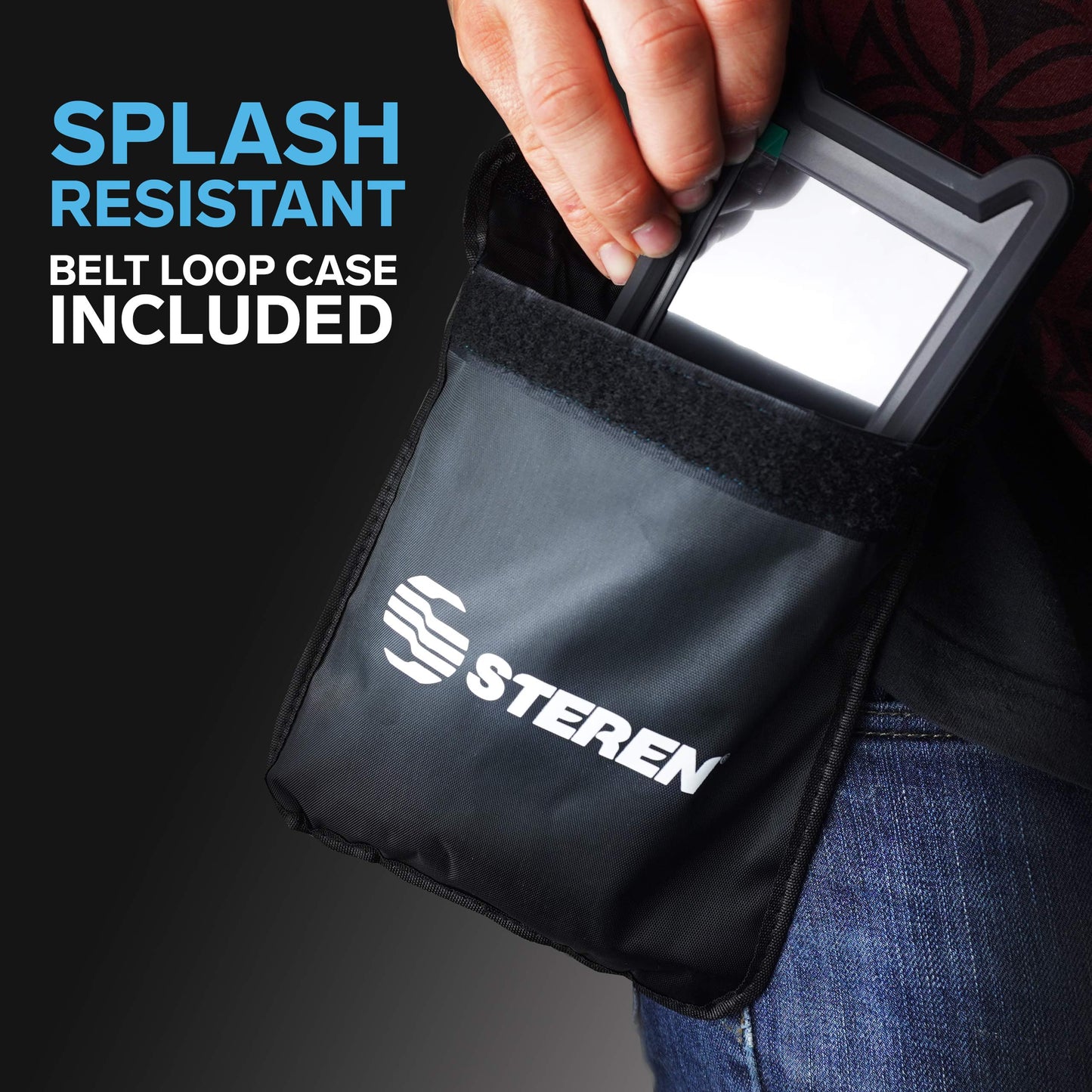 STEREN Handheld, Portable, HDMI Tester with HD LCD Display and Audio - 1080p Full Color Audio & Video Assurance - Screen is Resistant to Dust, Water