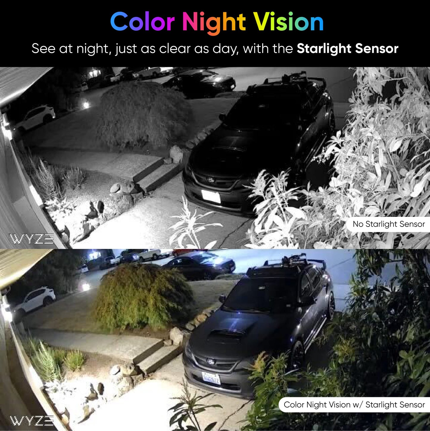 Wyze Cam v3 1080p HD Indoor/Outdoor Security Camera with Color Night Vision, 2-Way Audio, Compatible with Alexa & The Google Assistant and IFTTT