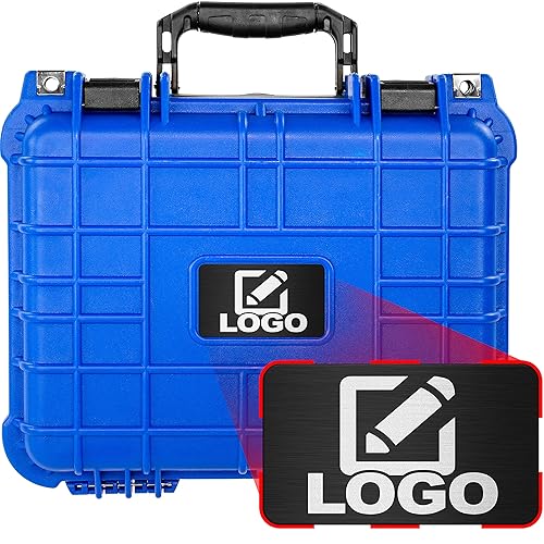 Eylar Protective Hard Camera Case Water & Shock Proof w/Foam TSA Approved 13.37 Inch 11.62 Inch 6 Inch Blue
