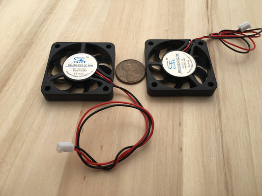 2 Pieces 12v 4007s Computer 2pin 40x40x7mm DC Cooling Fan brushless C27