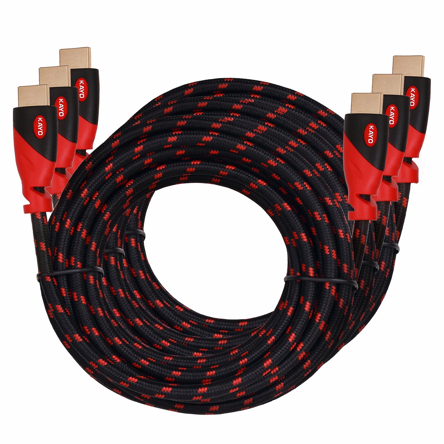 KAYO 4K HDMI Cable, High Speed HDMI2.0 Cable CL3 Rated(in-Wall Installation) Cord Supports Full