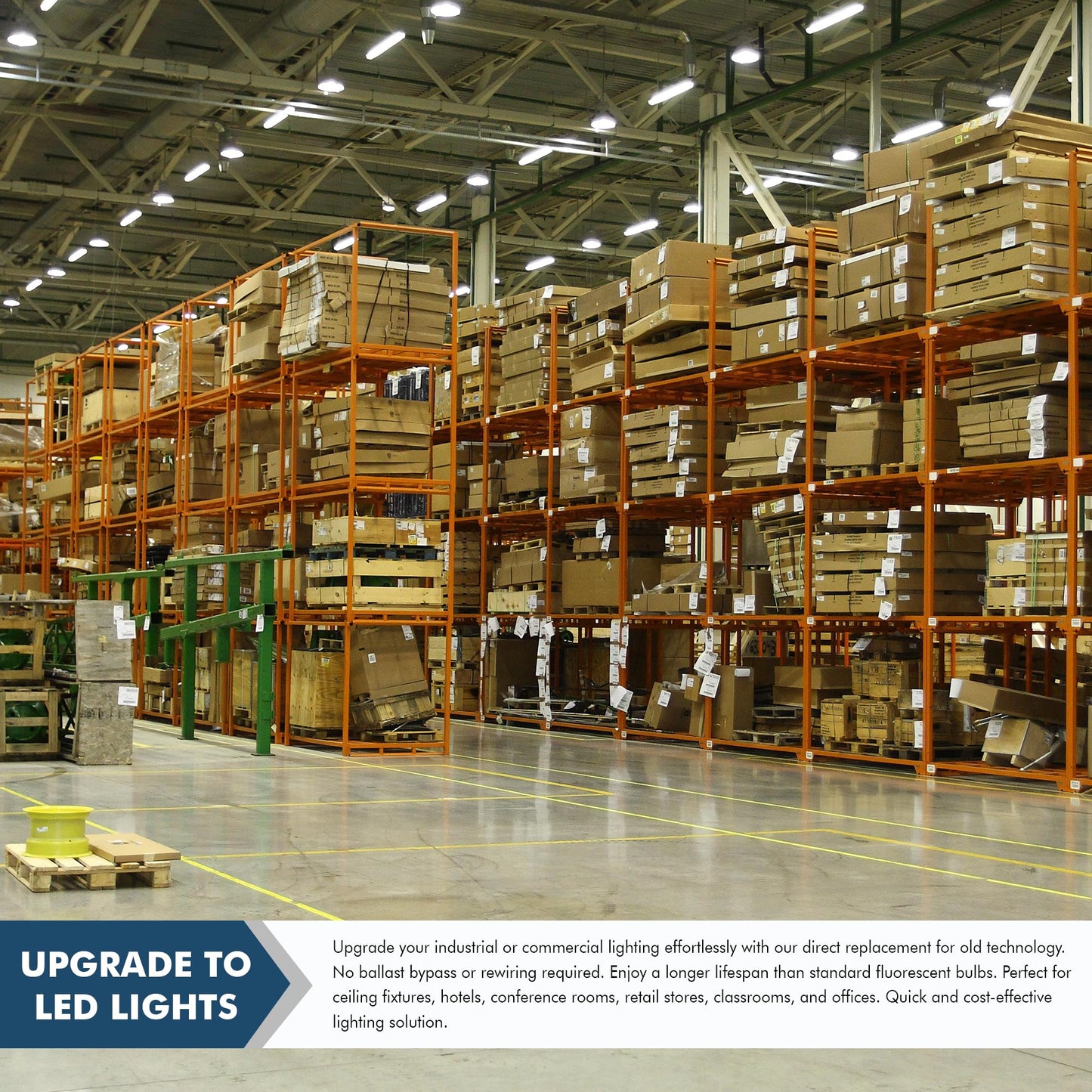 (2) 6 ft. T12 FA8 LED F72T12/WW, Type A Plug & Play, 3000K Soft White