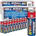 Powermax ACDelco UltraMAX 20-Count AA Batteries, Alkaline Battery with Advanced Technology, 10-Year Shelf Life, Recloseable Packaging