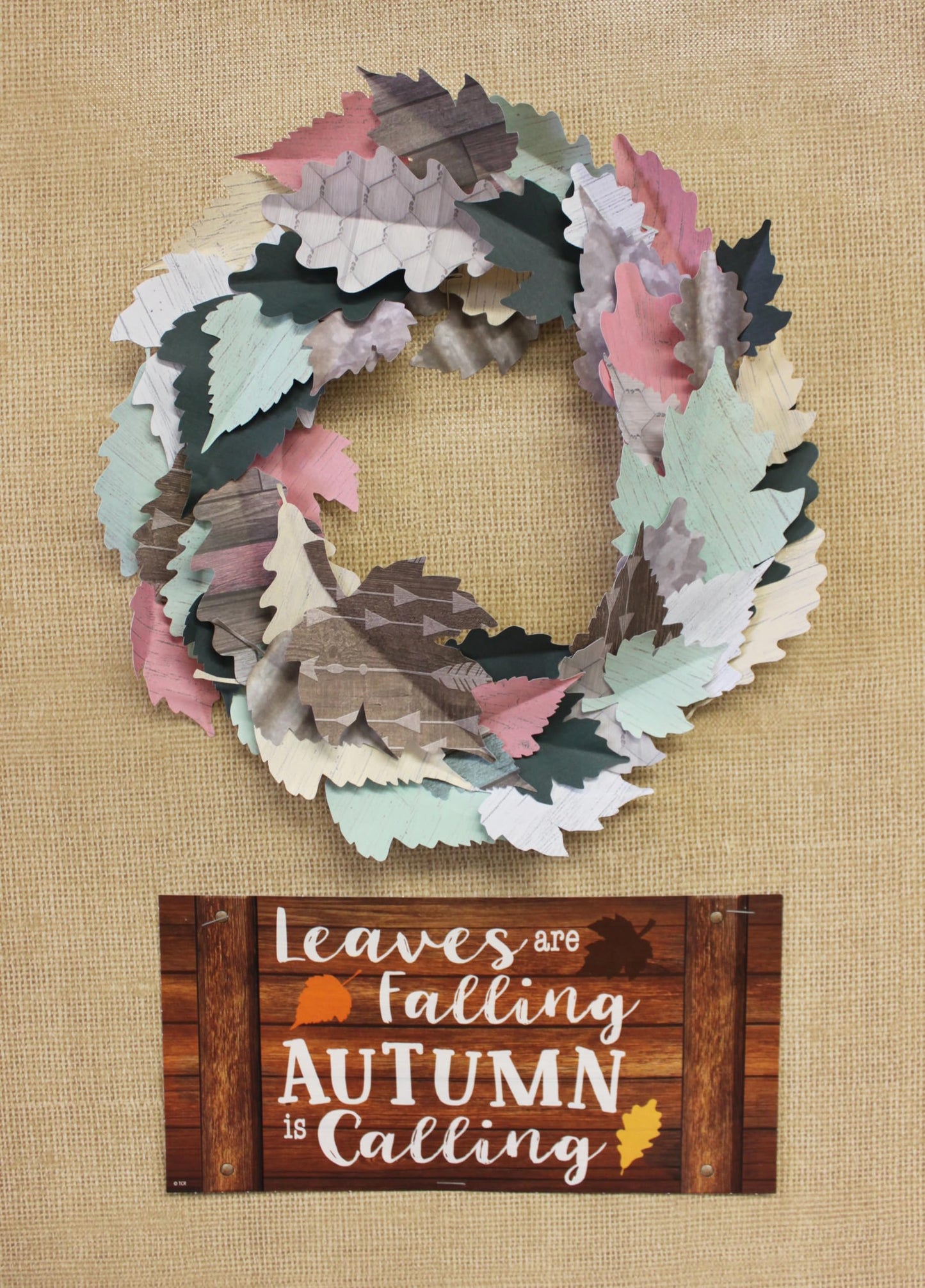 Teacher Created Resources Burlap Better Than Paper Bulletin Board Roll (77365)