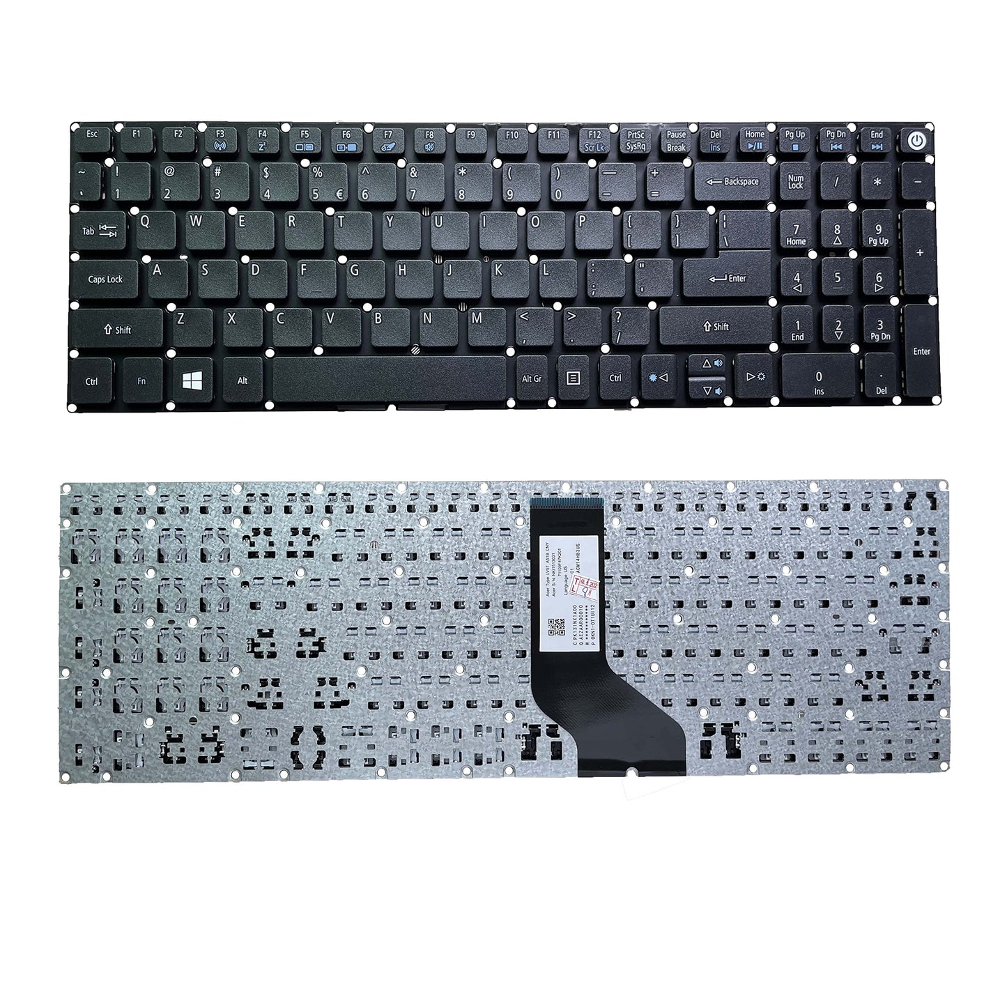 keyboard go go go Laptop Keyboard Replacement for Acer Aspire E5-552 E5-552G E5-573 E5-573G E5-573T E5-573TG US AEZRTQ00210 NK.I1517.00K NKI151700K
