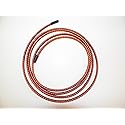1/4 " BRAIDED COPPER EXPANDABLE FLEX SLEEVE, WIRING HARNESS, LOOM, FLEXABLE WIRE COVER (5 Feet)