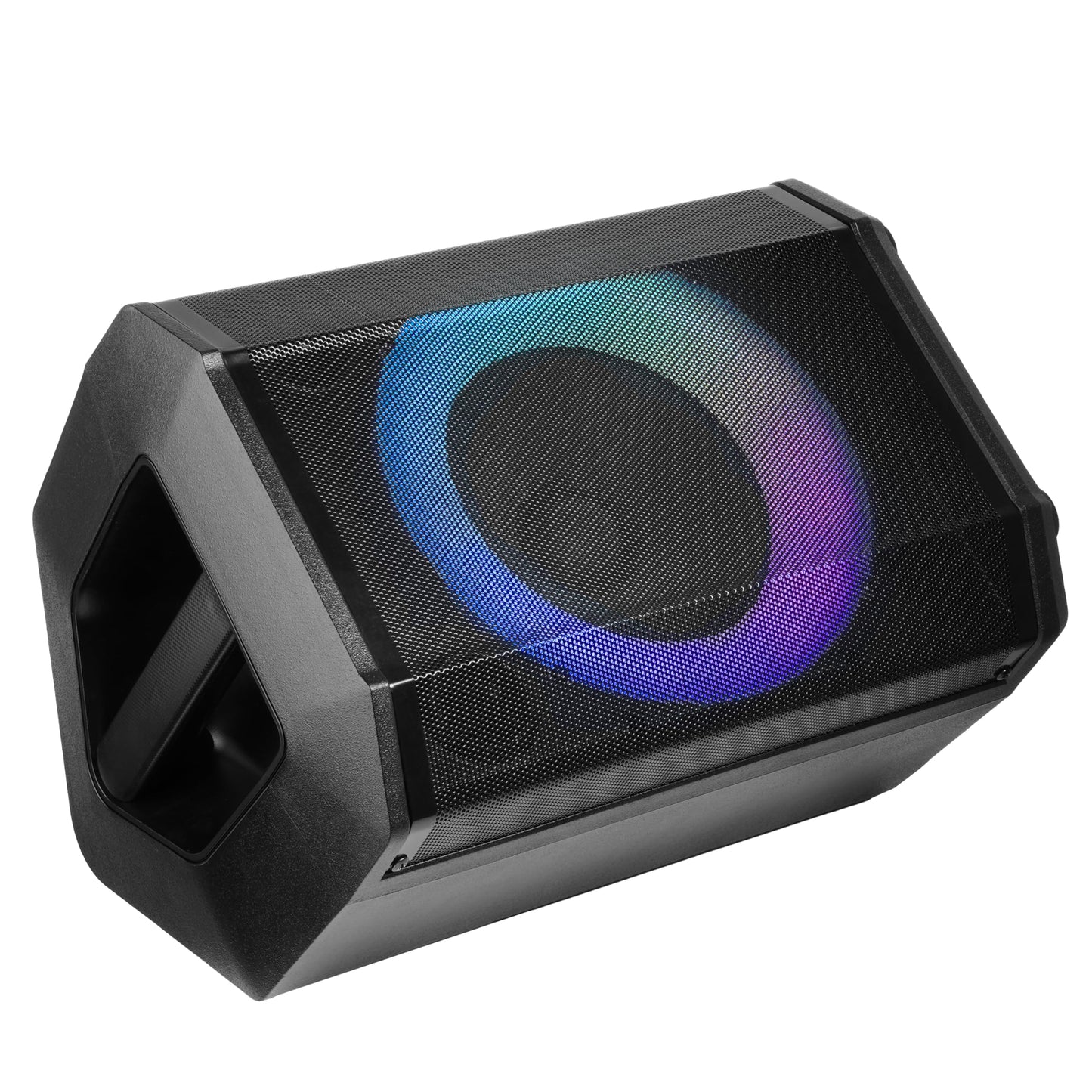 Supersonic IQ Sound IQ-6708DJBT Portable Bluetooth Speaker- Unleash Powerful Sound, Dazzling Light Show, Tiltable Audio Enhancement, USB/SD/AUX Input