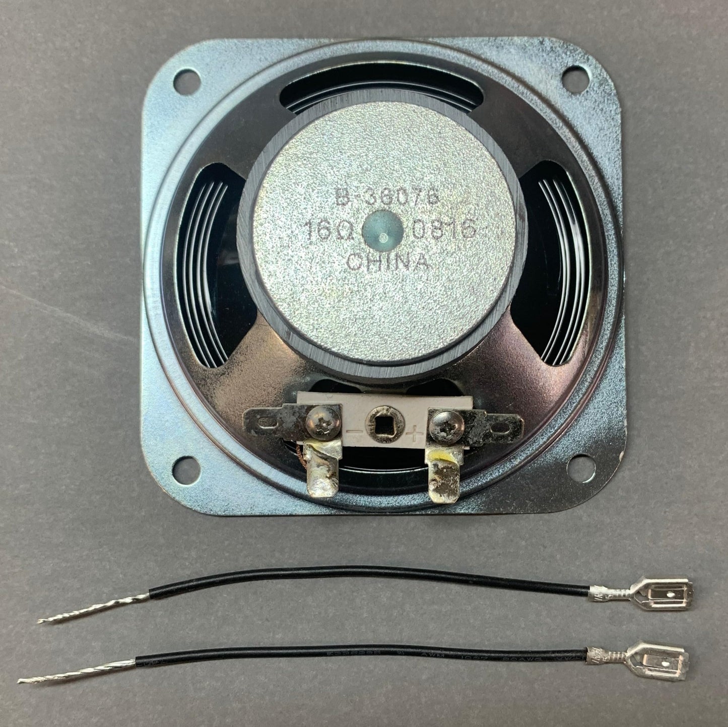 SCFM Replacement 3.5" Black Speaker Cone, Security Speaker Cone, Wired, Corded Electric, Compatible with NuTone Door Speakers IS69 IS67 IS70 IS54 IS55