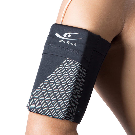 HiRui Universal Sports Armband Cell Phone Armband Sleeves Running Armband for Exercise Workout, Compatible with iPhone 17/17Plus/Pro/16/15/15Plus/14