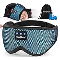 MUSICOZY Bluetooth Sleep Headphones for Side Sleepers, Wireless Headphones with Ultra-Thin Speakers in Comfortable Eye Headphone for Sleeping…