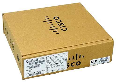 Cisco CP-6901-C-K9= Unified IP Phone 6901 Standard Handset, Charcoal