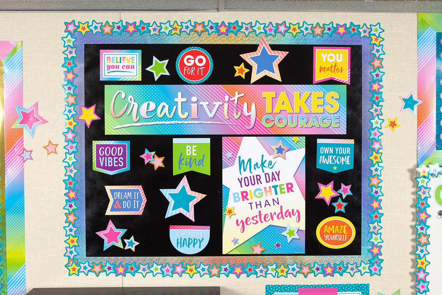 Teacher Created Resources Black Better Than Paper Bulletin Board Roll (TCR77314)