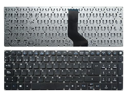 YUHUAI New Laptop Replacement Keyboard Fit Acer Aspire E5-573 E5-573T E5-573G E5-573TG E5-523 E5-523G E5-774 E5-774G E5-752G E5-773 Spanish Layout