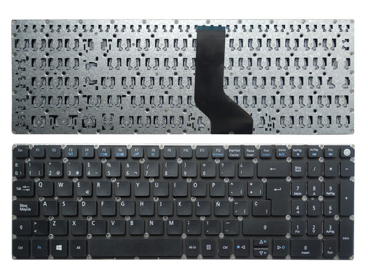 YUHUAI New Laptop Replacement Keyboard Fit Acer Aspire E5-573 E5-573T E5-573G E5-573TG E5-523 E5-523G E5-774 E5-774G E5-752G E5-773 Spanish Layout