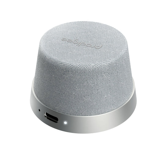 Prodigee Mag da Beat Speaker, Portable Bluetooth, MagSafe for iPhone 12/13/14/15. True Wireless Outdoor Speaker, Long Battery Lasting(Silver)