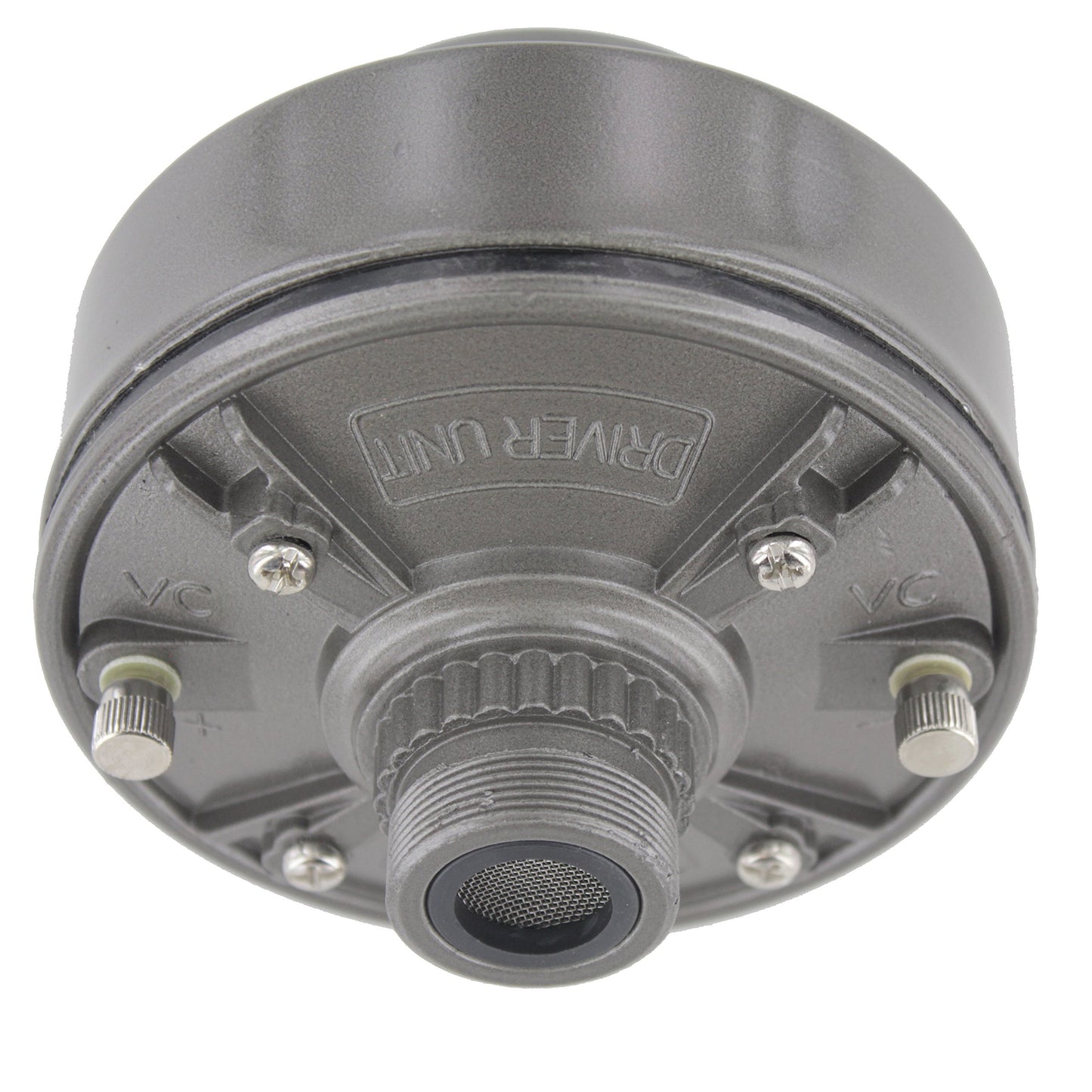 MIYAKO 100W 16 Ohms Mid Range Speaker Compression Driver - 160Hz to 8KHz Frequency, Aluminum Body and Neodymium Diaphragm (DU-100)