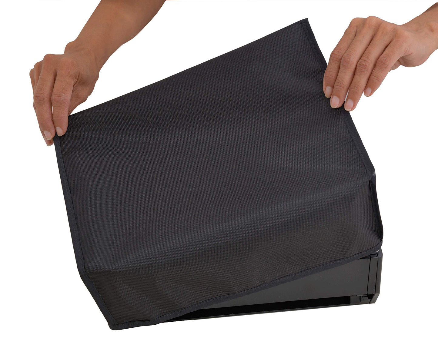 Comp Bind Technology Dust Cover for Fujitsu ScanSnap S1500 Instant PDF Sheet-Fed Scanner, Black Nylon Anti-Static Dust Cover Dimensions 11.5''W x