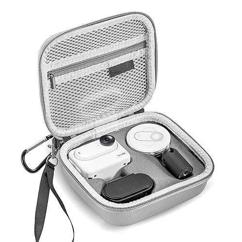 STARTRC VCR Carrying Case for Insta360 GO 3S Accessories Storage Bag Mini Protective Travel Case Compatible for Insta 360 GO 3S/3 Action Camera Grey