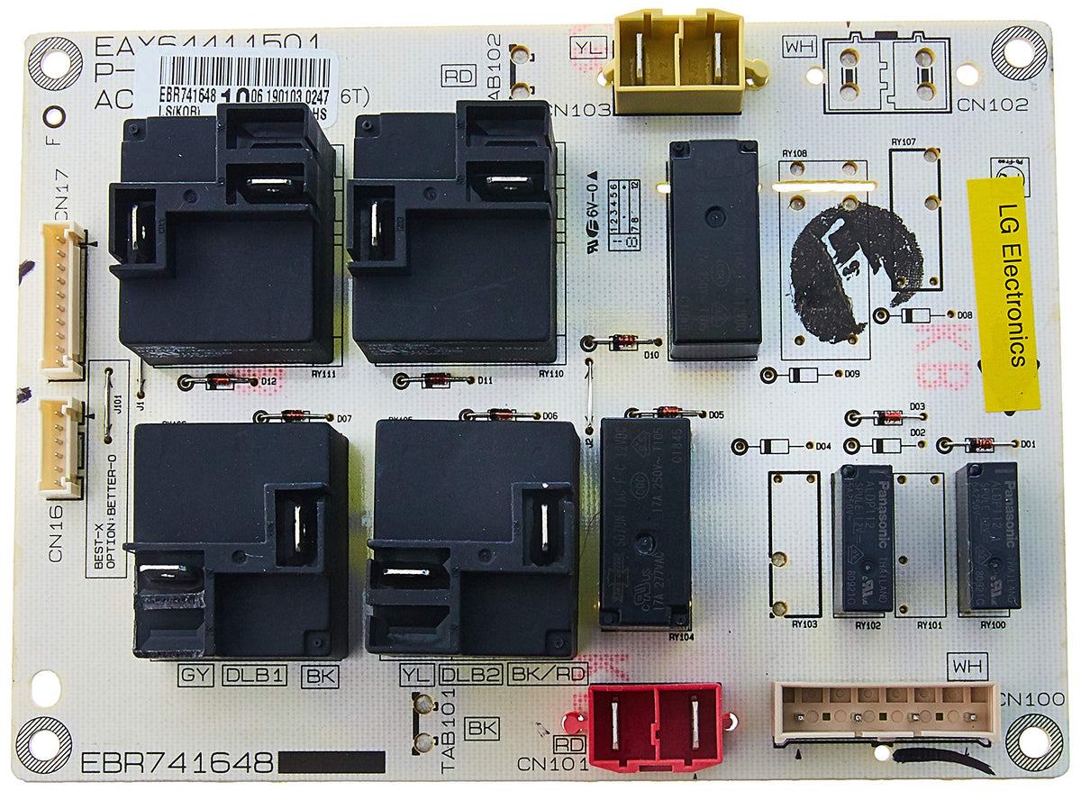 Genuine LG EBR74164810 Relay Board