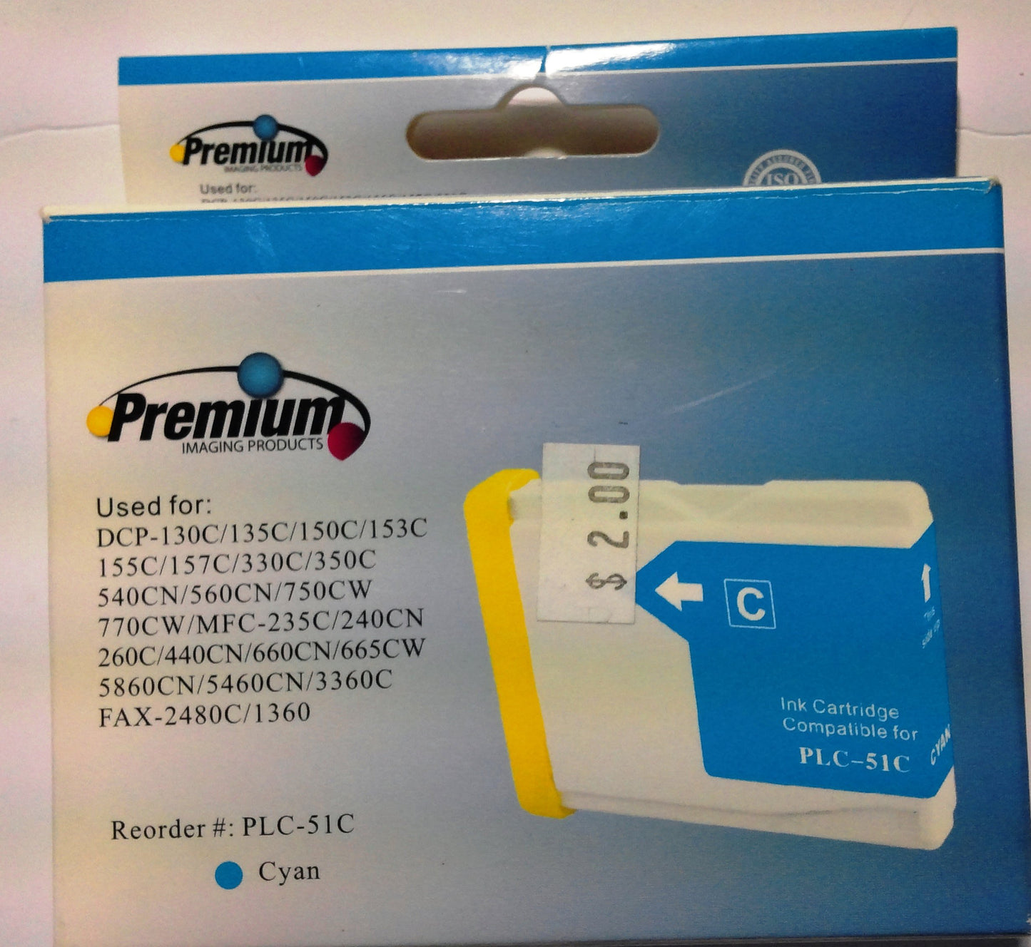 Brother Lc51c Cyan Inkjet Cartridge