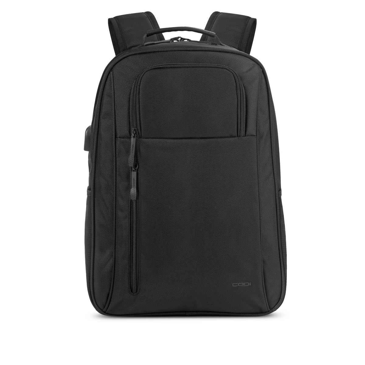 CODi Fortis 16" Laptop Backpack - Eco-Friendly Business Backpack with USB Charging Port, Recycled Materials, Padded Laptop Compartment, Anti-Theft