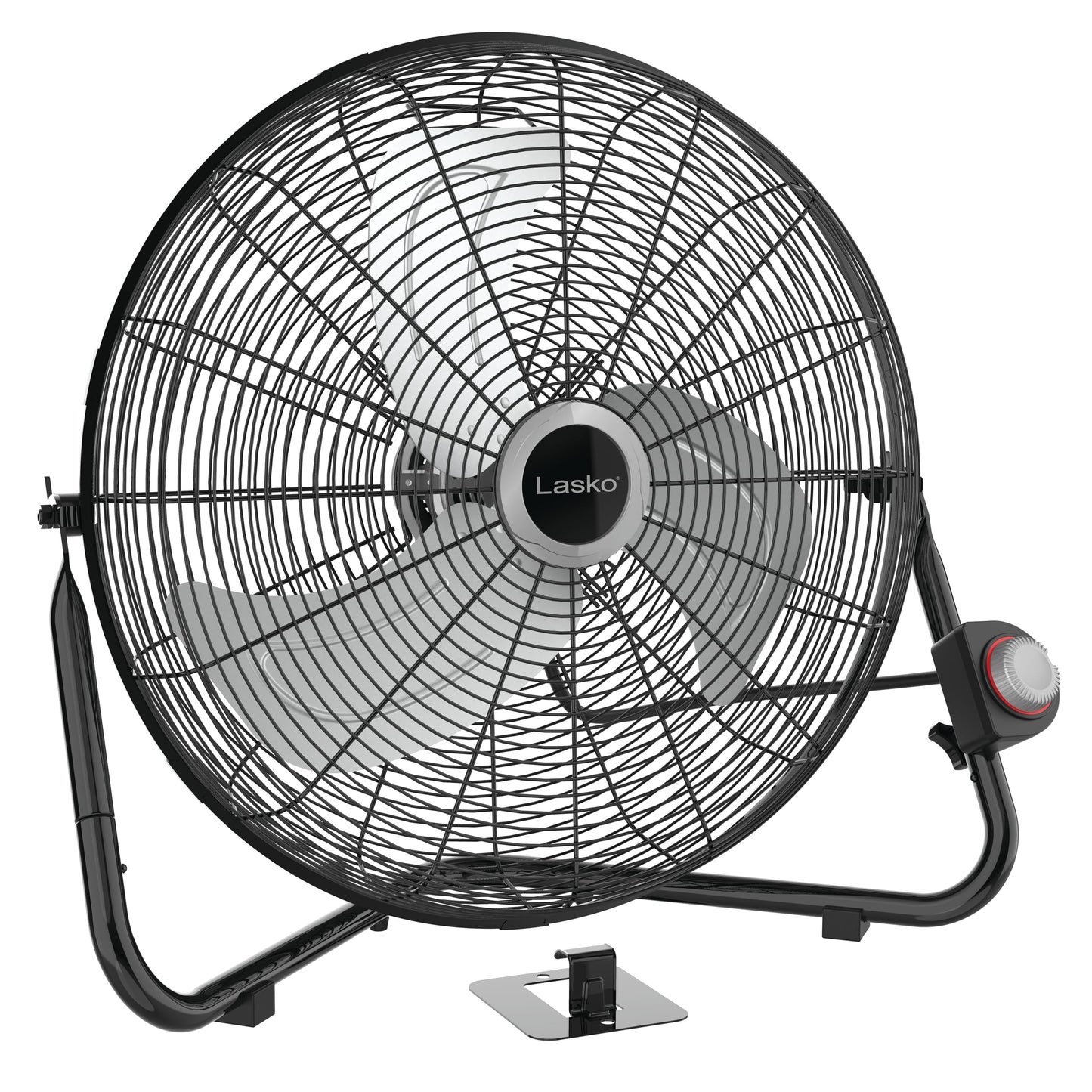 Lasko High Velocity Wall Mount and Floor Fan - 20" - 2264QM - Black