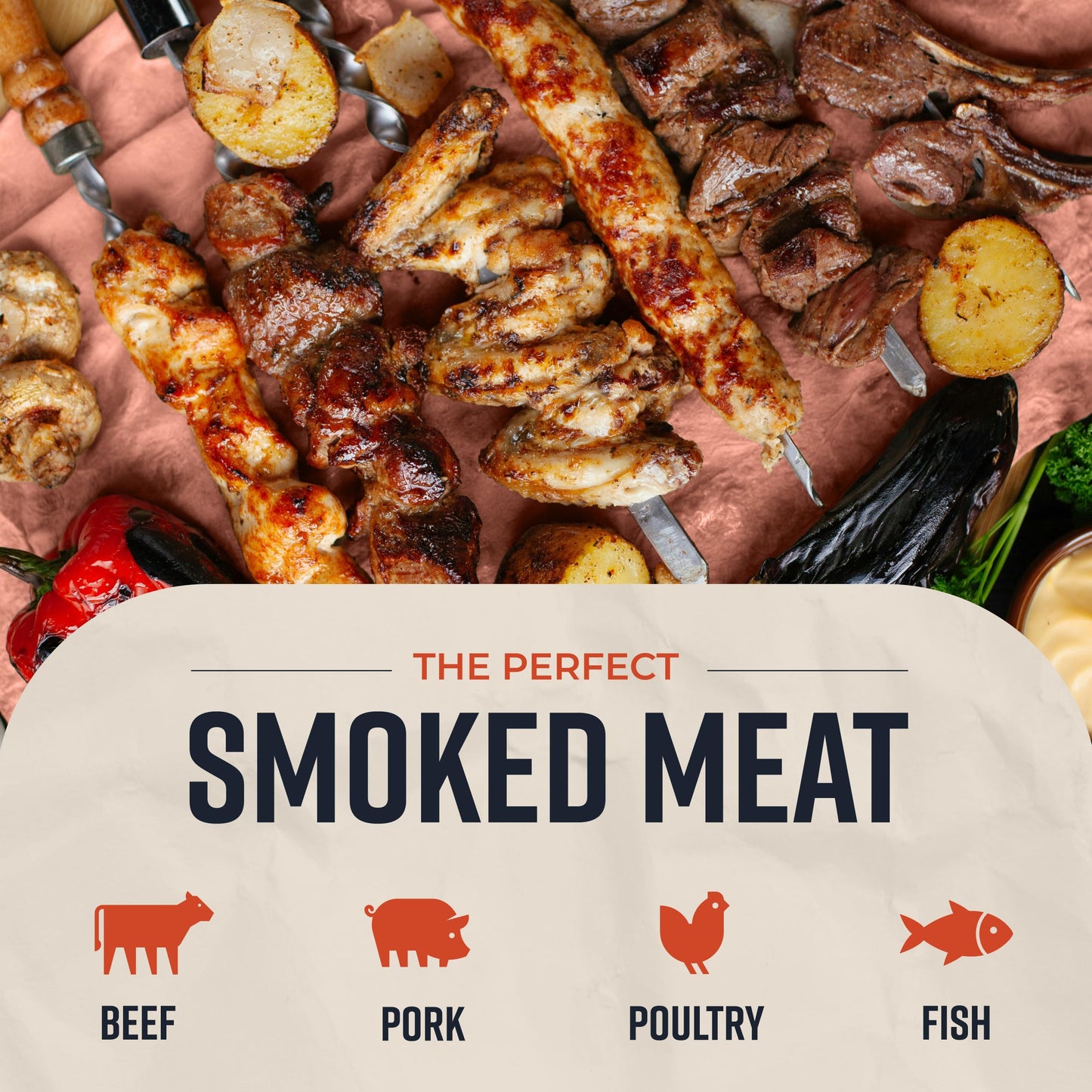 Pink Butcher Paper Roll 18"x175' Food-Grade Peach Paper for BBQ, Smoking & Grilling Meat, USA Made, Unbleached, Uncoated & Unwaxed